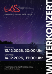 Programmheft Winterkonzert 2025